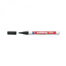 EDDING Lakkmarker 1-2mm, kerek Edding 751 fekete filctoll, marker