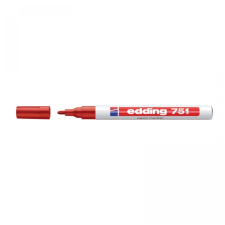 EDDING Lakkmarker 1-2mm, kerek Edding 751 piros filctoll, marker