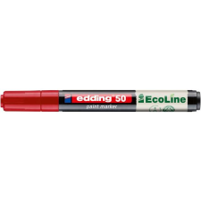 EDDING Lakkmarker, 2-3 mm, EDDING 50 , piros filctoll, marker