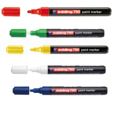 EDDING Lakkmarker 2-3mm, kerek Edding 790 sárga filctoll, marker