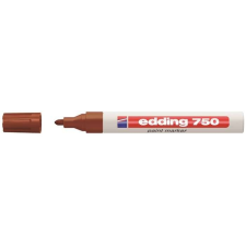 EDDING Lakkmarker, 2-4 mm, EDDING "750", barna filctoll, marker