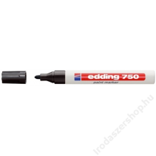 EDDING Lakkmarker, 2-4 mm, EDDING 750, fekete (TED75013) filctoll, marker