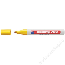 EDDING Lakkmarker, 2-4 mm, EDDING 750, sárga (TED7502) filctoll, marker