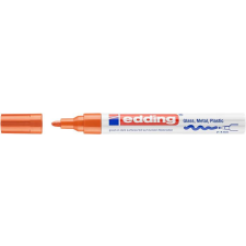EDDING Lakkmarker, 2-4 mm, EDDING "750", narancssárga filctoll, marker