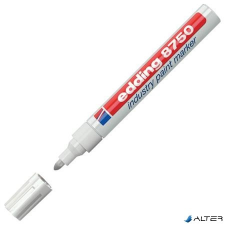 EDDING Lakkmarker, 2-4 mm, EDDING, &quot;8750&quot;, fehér filctoll, marker