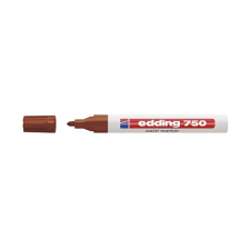 EDDING Lakkmarker EDDING 750 2-4mm barna filctoll, marker