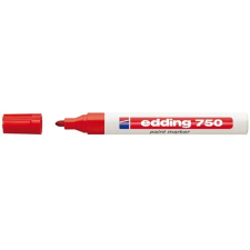 EDDING Lakkmarker Edding 750 piros filctoll, marker