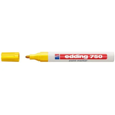 EDDING Lakkmarker Edding 750 sárga filctoll, marker