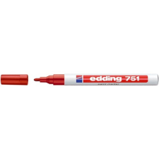 EDDING Lakkmarker Edding 751 piros filctoll, marker