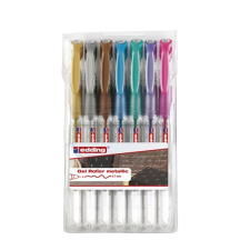 EDDING metallic 2185 7db-os vegyes színű zseléstoll 7060235009 toll