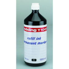 EDDING T flakonos permanent tinta fekete, 1000ml filctoll, marker