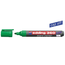 EDDING Tábla- és flipchart marker, 1,5-3 mm, kúpos, EDDING "360", zöld filctoll, marker
