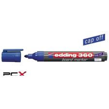 EDDING Tábla- és flipchart marker, 1,5-3 mm, kúpos, EDDING &quot;360&quot;, kék filctoll, marker