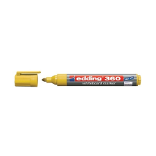 EDDING Táblamarker EDDING 360 sárga 1,5-3mm filctoll, marker