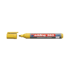 EDDING Táblamarker edding 360 sárga 1,5-3mm filctoll, marker