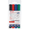 EDDING Táblamarker készlet, 1,5-3mm, kerek 360, 4 klf. szín (EDDING_32323)