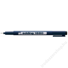 EDDING Tusfilc, 0,5 mm, EDDING 1880, fekete (TED18805) filctoll, marker