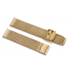 Edelwolle MESH/Milanese óraszíj, arany, 24mm