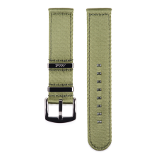 Edelwolle prémium kétrészes Nato óraszíj, military zöld, 20mm óraszíj