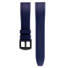  Edelwolle szilikon óraszíj, kék, 22mm
