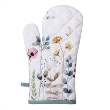 Edényfogó kesztyű 18x30cm, 100% pamut,Flowerbomb konyhai eszköz