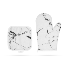  Edényfogó kesztyű és alátét szett - 25 cm lakástextília