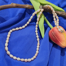  Édesvízi gyöngy nyakék. /767/ ékszer szett