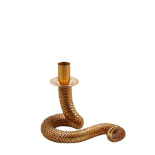 EDG S.R.L Gyertyatartó kígyós 15cm gyertyatartó
