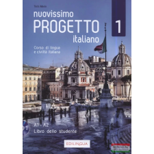 EdiLingua Nuovissimo Progetto Italiano 1 Libro Dello Studente + DVD nyelvkönyv, szótár