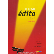  ÉDITO B2 LIVRE+CD+DVD nyelvkönyv, szótár
