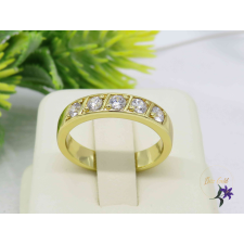  Edna antiallergén köves karikagyűrű-14K gyűrű