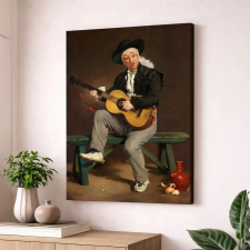 Édouard Manet - A spanyol énekes vászonkép dekoráció