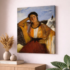  Édouard Manet - Fiatal nő spanyol jelmezben vászonkép dekoráció