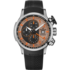 Edox 01129-TNCA-BENO Chronorally Automatic Mens Watch 45mm 10ATM, férfi karóra