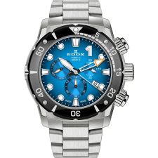 Edox 10242-TINM-BUIDN CO-1 Chronograph Mens Watch 45mm 100ATM, férfi karóra