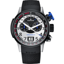 Edox 38001-TINNBU-BN Chronorally Limited Edition Mens Watch 48mm karóra