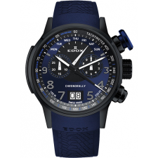 Edox 38001-TINNBUF3-BUF3 Chronorally chronograph 48mm karóra