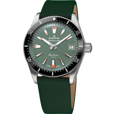 Edox 80131-3NC-VI Skydiver Automatic + 2nd strap Ladies Watch 38mm 30ATM, női karóra