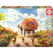 Educa 1000 db-os Puzzle - Virágszállítás 19921 (80-19921) puzzle, kirakós