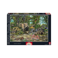 Educa 2000 db-os puzzle - Afrikai dzsungel (16013) puzzle, kirakós