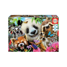 Educa 300 db-os puzzle - Selfies - Vidám állatok (18610) puzzle, kirakós