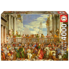 Educa 4000 db-os puzzle - The wedding at Cana - Paolo Veronese (19949) puzzle, kirakós
