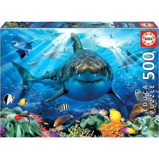 Educa 500 db-os Puzzle - Nagy Fehér Cápa 18478 (452692) puzzle, kirakós