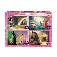Educa Disney Hercegnők multi 4 az 1-ben (50,80,100,150 db-os) puzzle puzzle, kirakós