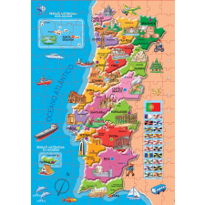 Educa Puzzle Portugália Térkép 150 darab puzzle, kirakós