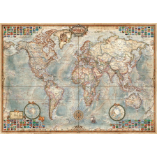 Educa régi politikai világtérkép puzzle 1500 darabos készlet puzzle, kirakós