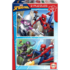 Educa Spiderman Puzzle 2x48 db - Educa (460119) puzzle, kirakós