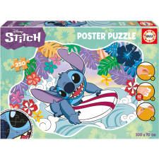 Educa Stitch poszter kirakós 250 darabos társasjáték