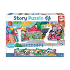 Educa Story puzzle 26 db-os - Járművek puzzle, kirakós