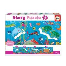 Educa Story puzzle 26 db-os - Víz alatti világ puzzle, kirakós